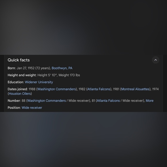 Vintage B. (Billy White Shoes) Johnson #81, size 58 - Picture 11 of 12